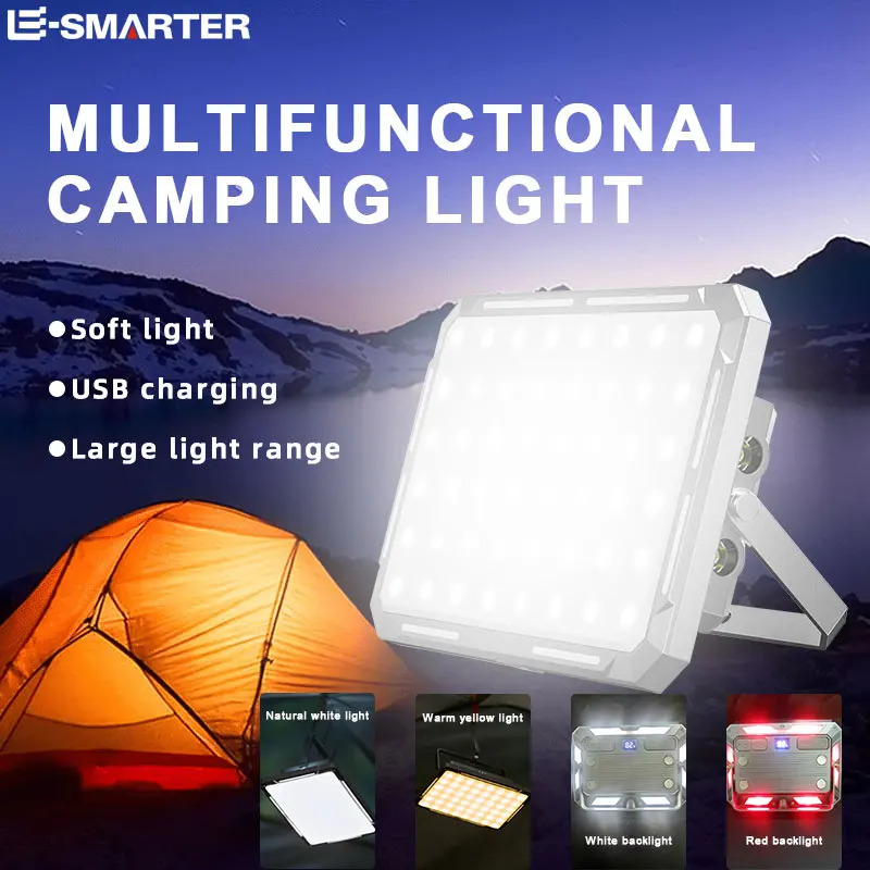 Hanging Outdoor Lighting - LED 캠핑 텐트 라이트 충전식 서치라이트
