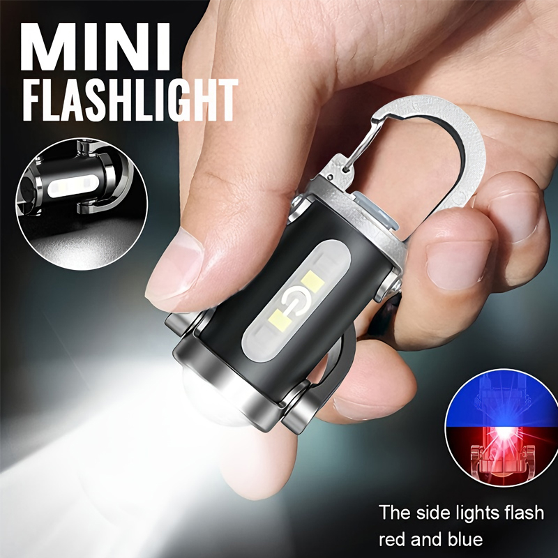Outdoor Lighting Junction Box - 미니 키체인 손전등 충전식 포켓 COB