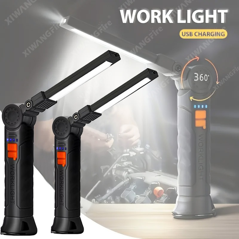 Outdoor Lighting Junction Box - 자석 및 후크가 있는 충전식 LED