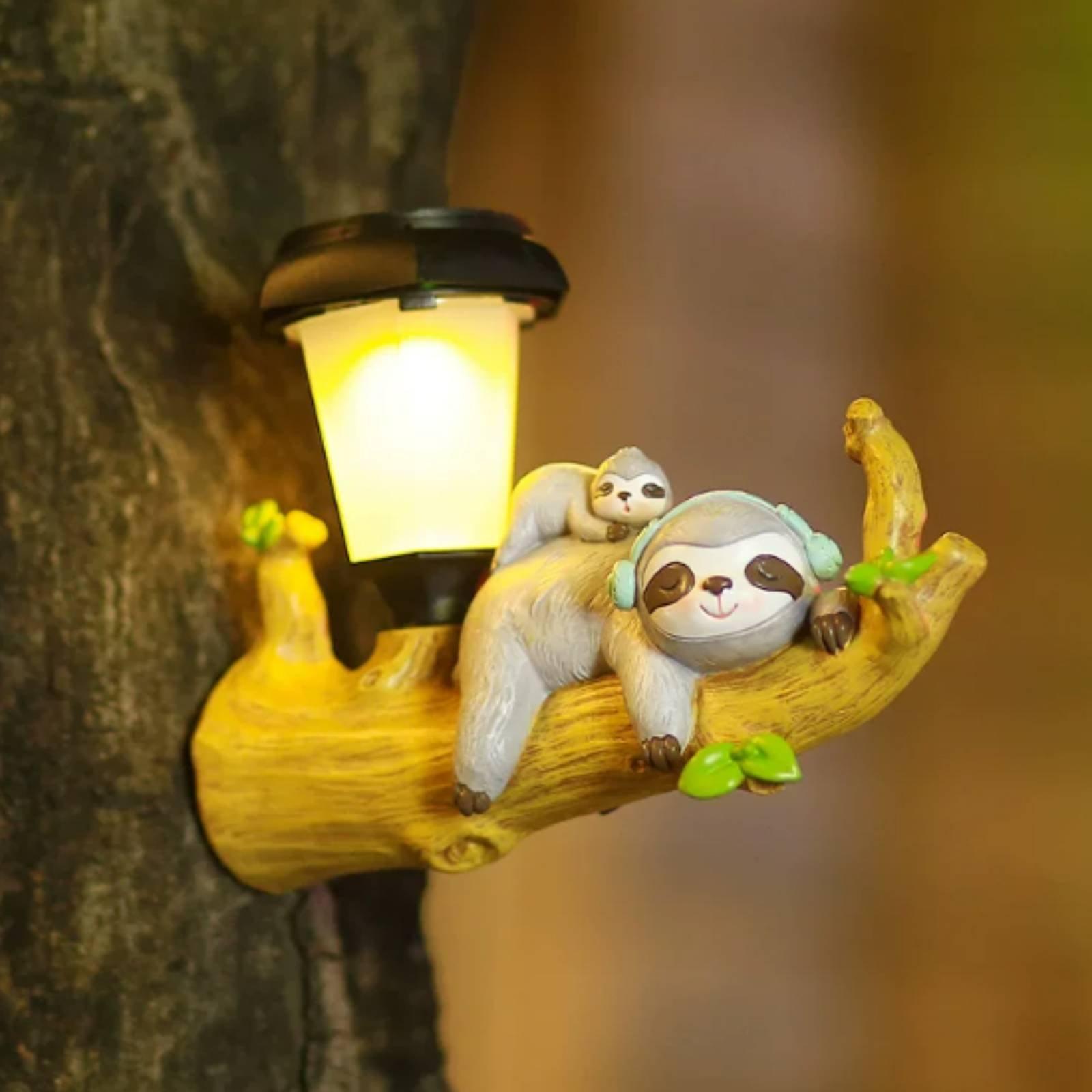Hanging Outdoor Lighting - 레진 태양광 야외 걸이형 조명 동물