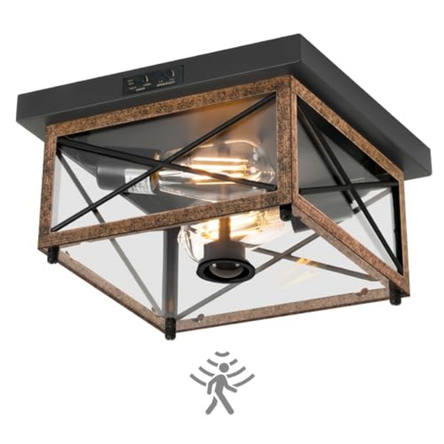 Motion Sensor Outdoor - 모션 센서가 있는 실외 천장 조명,