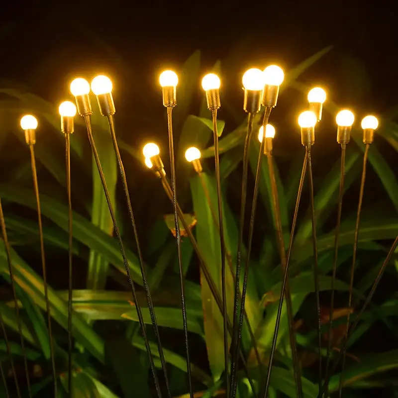 Outdoor Lighting Under Pergola - 야외 태양광 정원등 방수 6/8/10 헤드