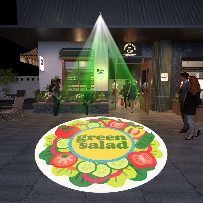 Outdoor Lighting Logo - STLF 로고 프로젝터 무료 맞춤형 광고