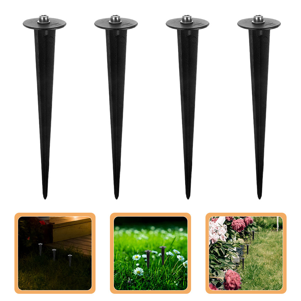 야외 조명용 4개입 마당 말뚝, 정원용 태양광 지지대, - Outdoor Lighting In Ground 리뷰 및 가격