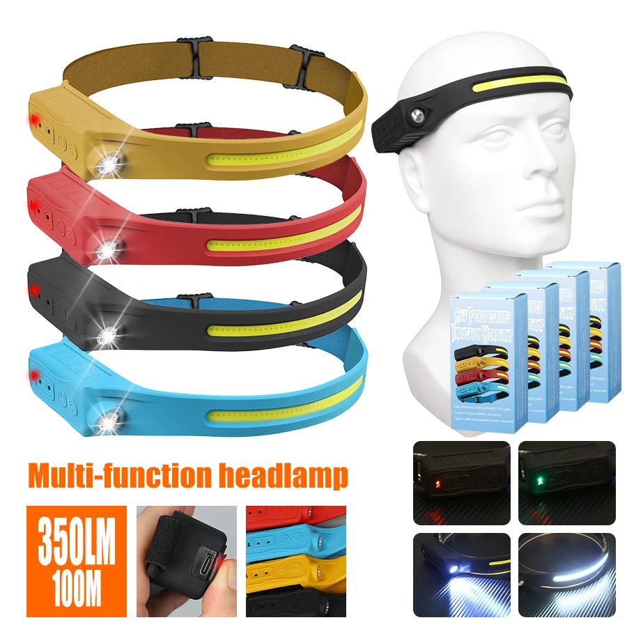 충전식 헤드램프 350 루멘 모션 센서 LED 헤드라이 - Motion Sensor Outdoor 리뷰 및 가격