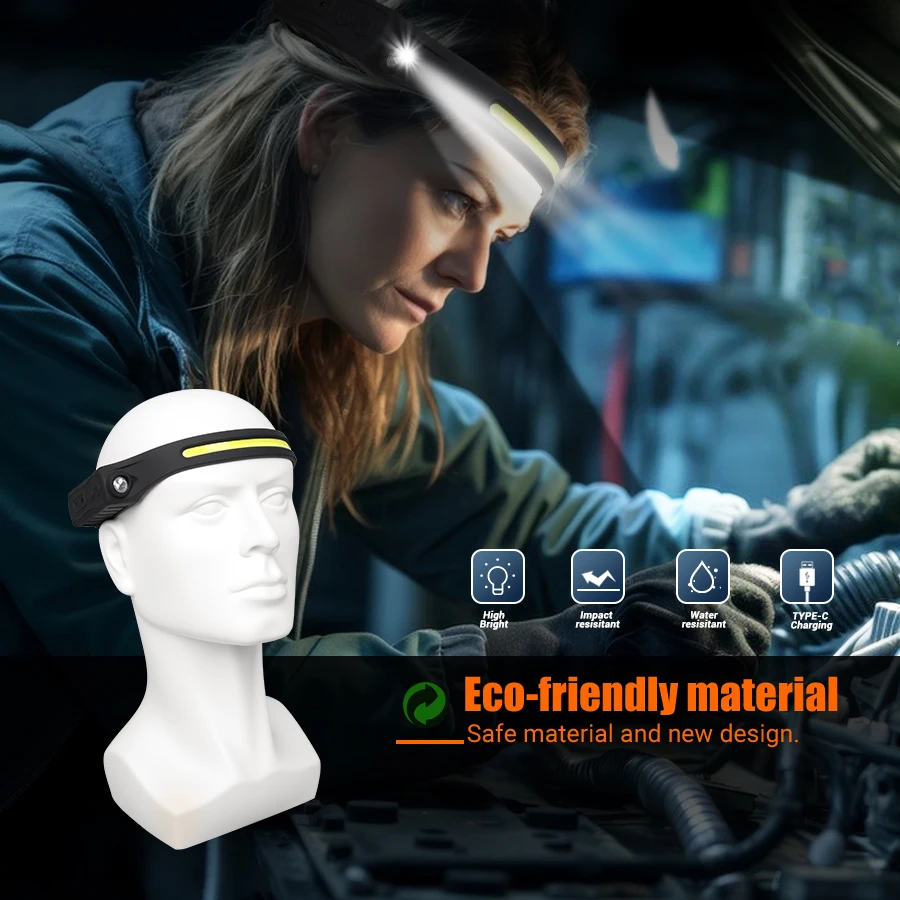 충전식 헤드램프 350 루멘 모션 센서 LED 헤드라이 - Motion Sensor Outdoor 리뷰 및 가격