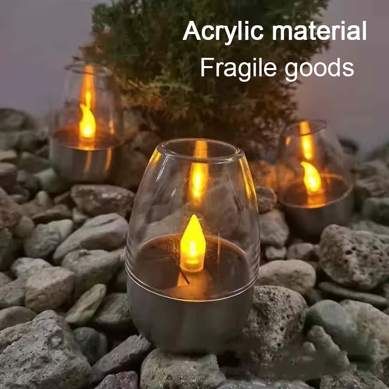 LED 태양 양초 빛 Flameless 충전식 야간 조 - Outdoor Lighting Under Pergola 리뷰 및 가격