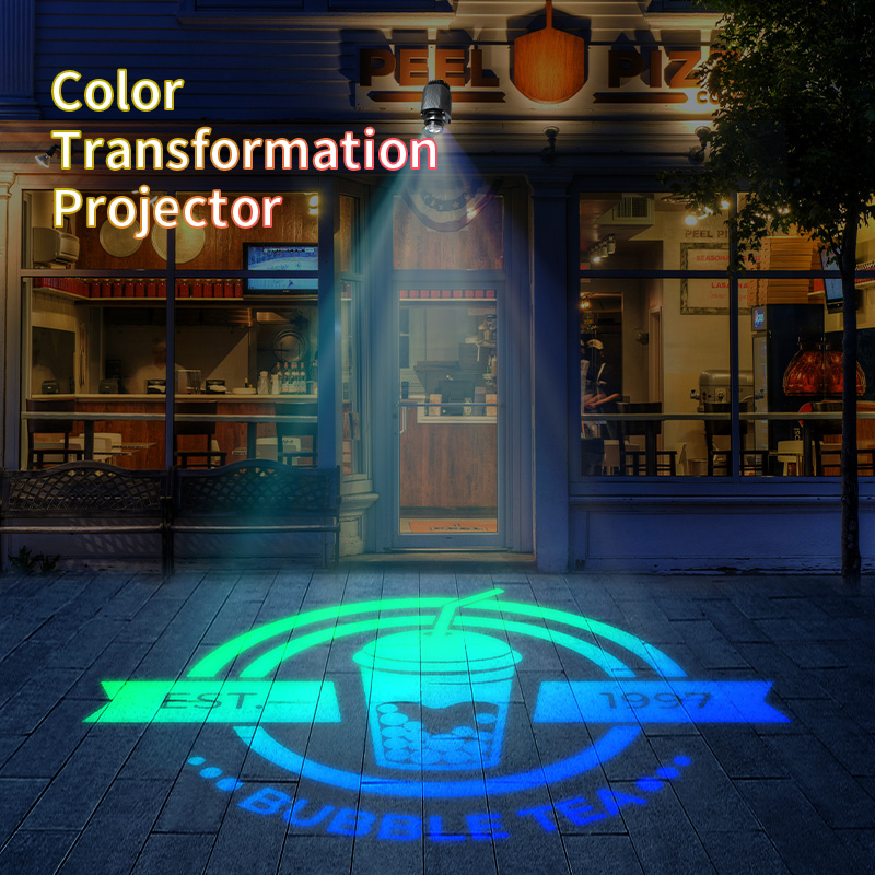 맞춤형 LED HD 컬러 체인지 IP67 방수 회전 고 - Outdoor Lighting Logo 리뷰 및 가격