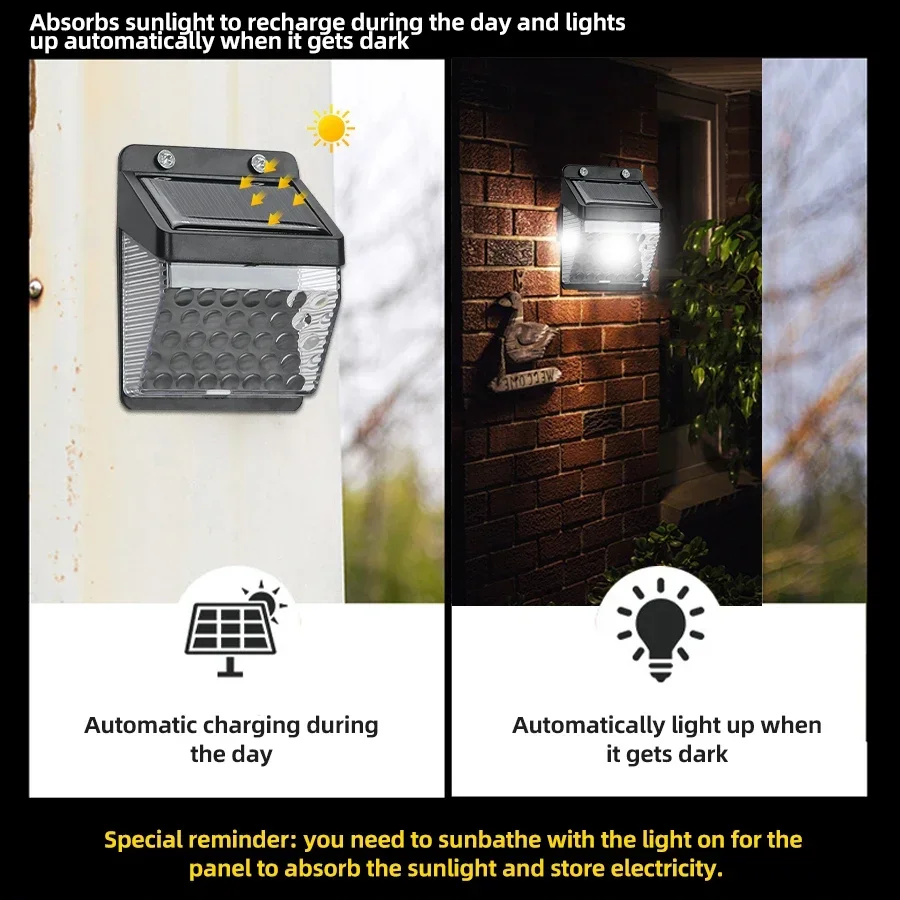 LED 태양광 조명 PIR 모션 센서 벽등 야외 태양광 - Motion Sensor Outdoor 리뷰 및 가격