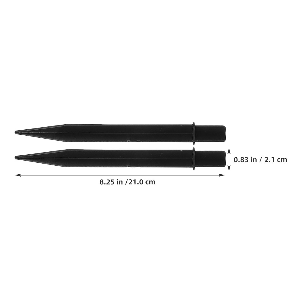 야외 조명용 15개 검정색 지지대 플라스틱 지지대 정원 - Outdoor Lighting In Ground 리뷰 및 가격