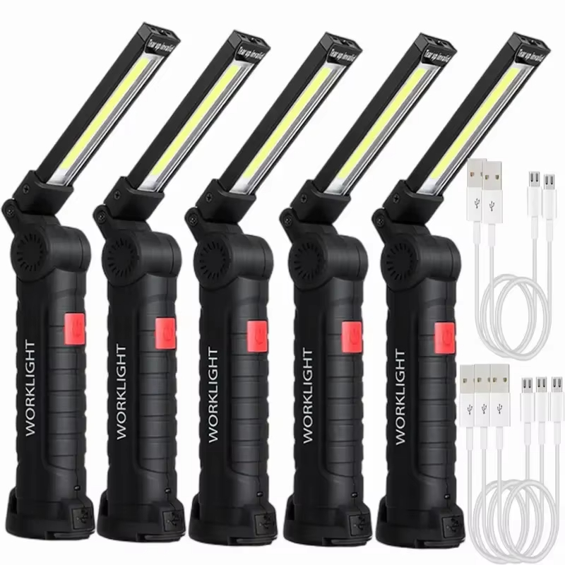 휴대용 COB LED 손전등 USB 충전식 작업 조명  - Hanging Outdoor Lighting 리뷰 및 가격