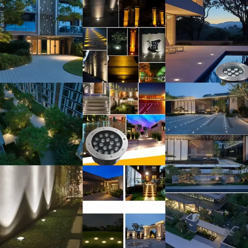 방수 IP67 LED 지중등 12V 24V RGB 야외 - Outdoor Lighting In Ground 리뷰 및 가격