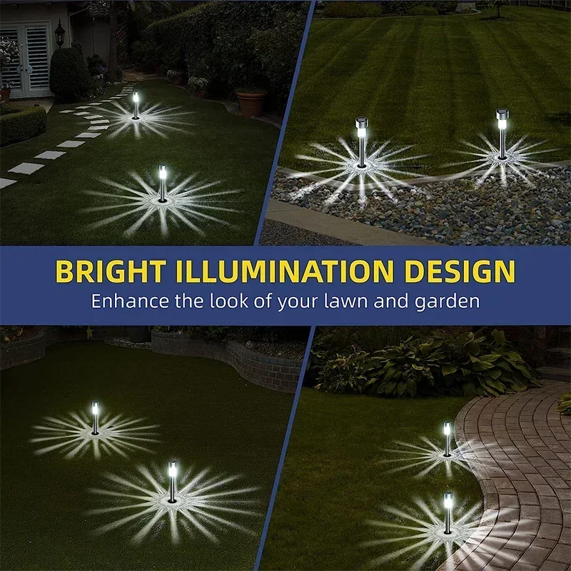 태양 야외 조명 정원 램프 태양 전원 방수 풍경 경로  - Outdoor Lighting Under Pergola 리뷰 및 가격
