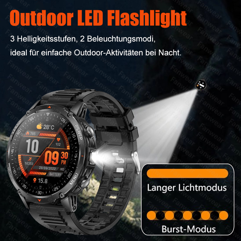 Fanwear 새로운 군용 야외용 견고한 남성용 스마트 - Outdoor Lighting Japanese 리뷰 및 가격