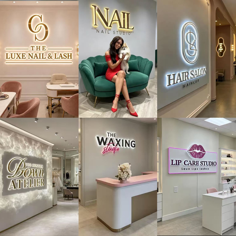 맞춤형 비즈니스 로고 백라이트 금속 간판 LED 글자, - Outdoor Lighting Logo 리뷰 및 가격