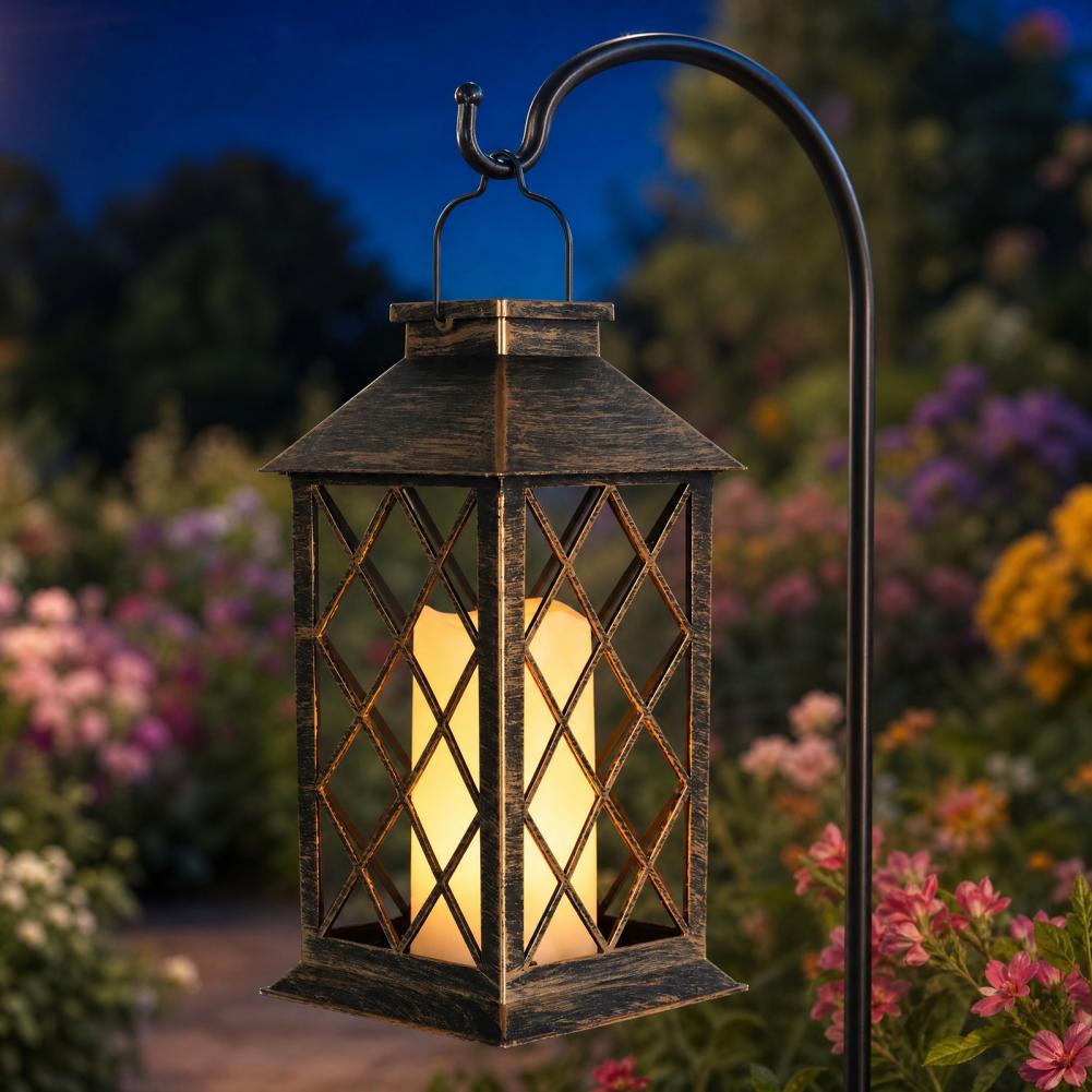 레트로 태양광 랜턴, 야외용 태양광 캔들 랜턴, 걸이  - Hanging Outdoor Lighting 리뷰 및 가격