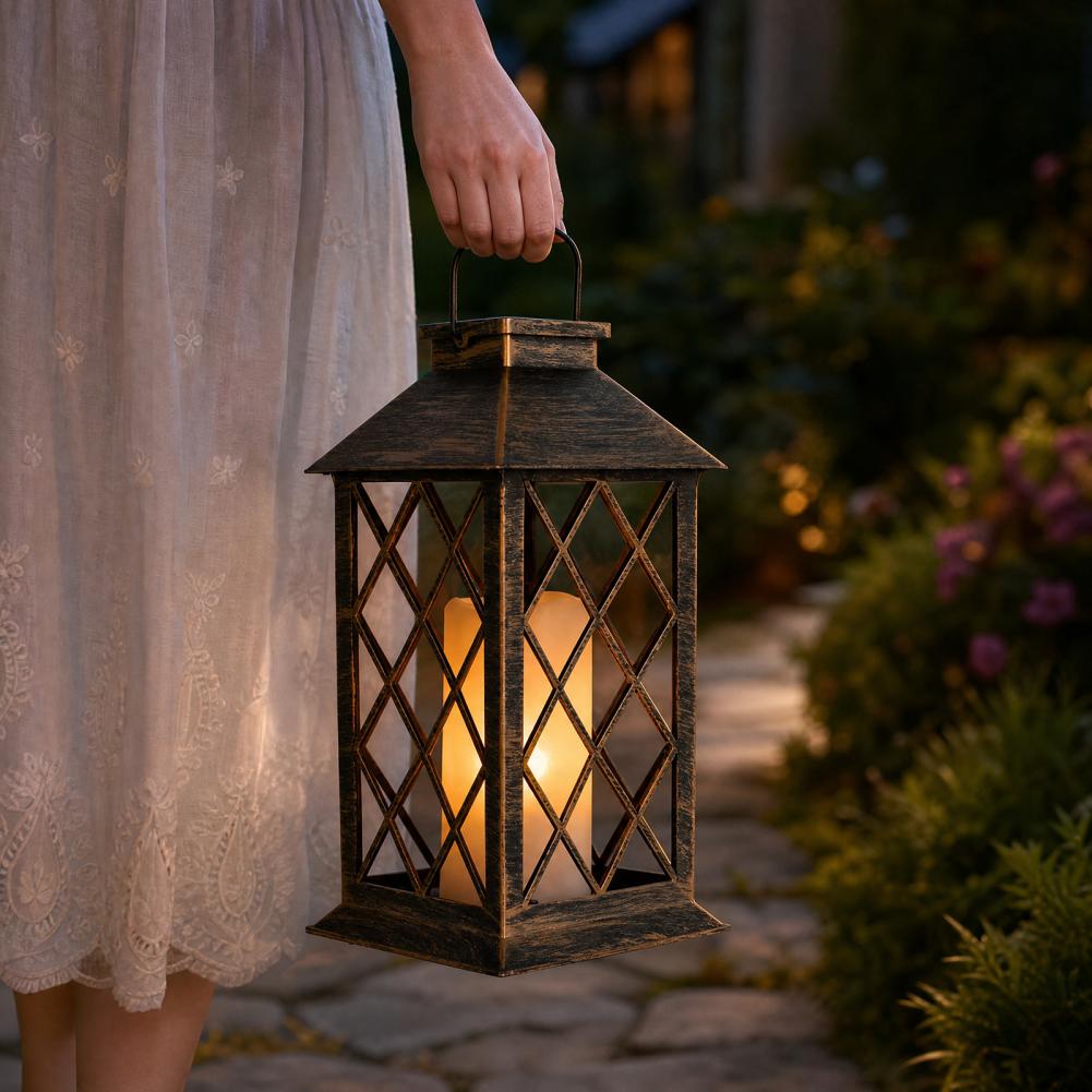 레트로 태양광 랜턴, 야외용 태양광 캔들 랜턴, 걸이  - Hanging Outdoor Lighting 리뷰 및 가격