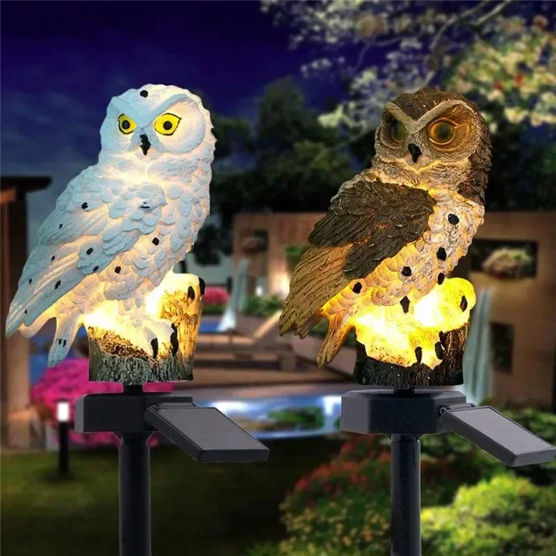 태양광 올빼미 조각상 정원등 LED 방수 야외 장식 ( - Outdoor Lighting Under Pergola 리뷰 및 가격