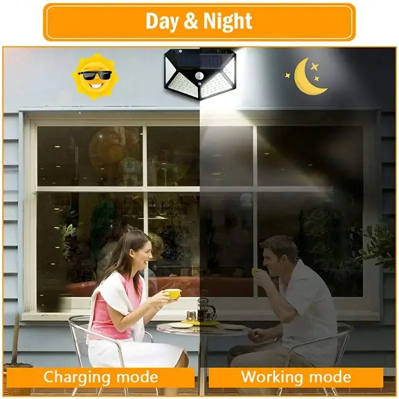 100LED 야외 태양광 정원등, 모션 센서 방수 태양 - Motion Sensor Outdoor 리뷰 및 가격