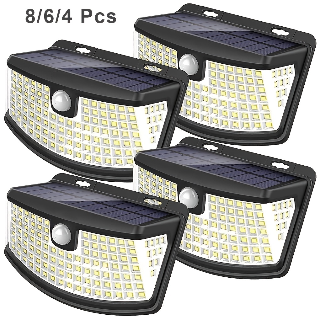 8/6/4팩 태양광 모션 센서 조명 120개 LED(반 - Motion Sensor Outdoor 리뷰 및 가격