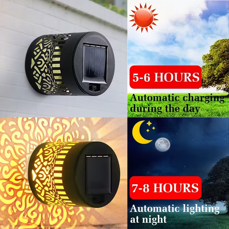 태양광 LED 벽등 만다라 프로젝션 랜턴 방수 야외 마 - Outdoor Lighting Under Pergola 리뷰 및 가격