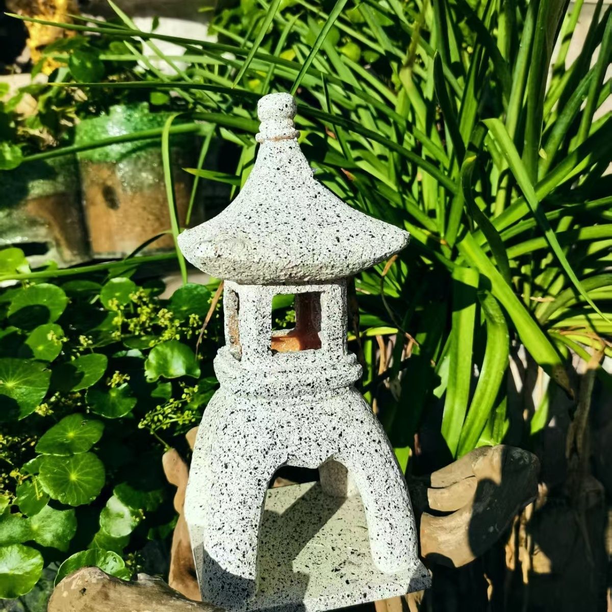 파고다 태양광 정원등 동양식 랜턴 야외 석재 일본식 램 - Outdoor Lighting Japanese 리뷰 및 가격